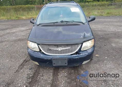 2001 Chrysler Town & Country Limited from USA, damaged, VIN 2C8GP64L81R350645